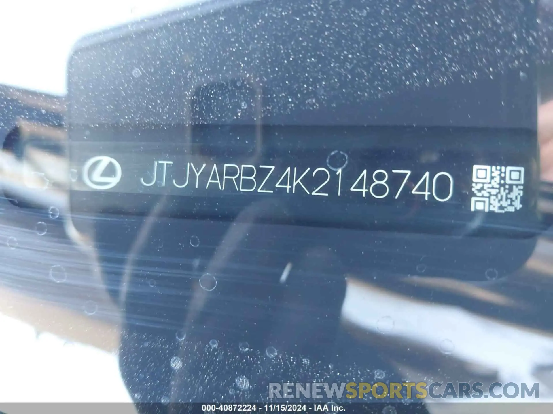 9 Фотография поврежденного автомобиля JTJYARBZ4K2148740 LEXUS NX 300 2019