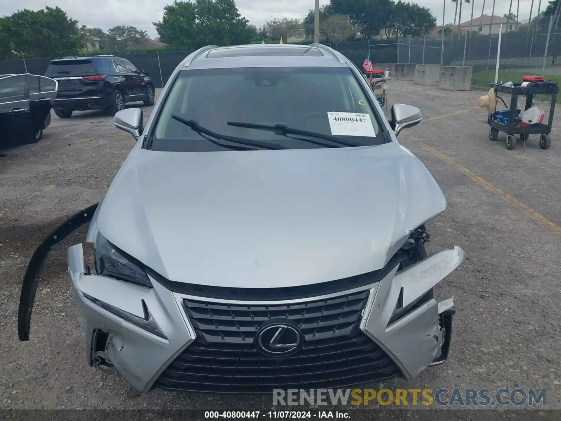 12 Фотография поврежденного автомобиля JTJYARBZ5K2131557 LEXUS NX 300 2019