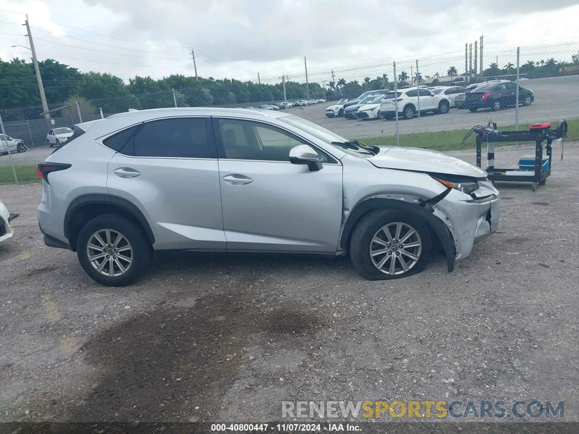 13 Фотография поврежденного автомобиля JTJYARBZ5K2131557 LEXUS NX 300 2019