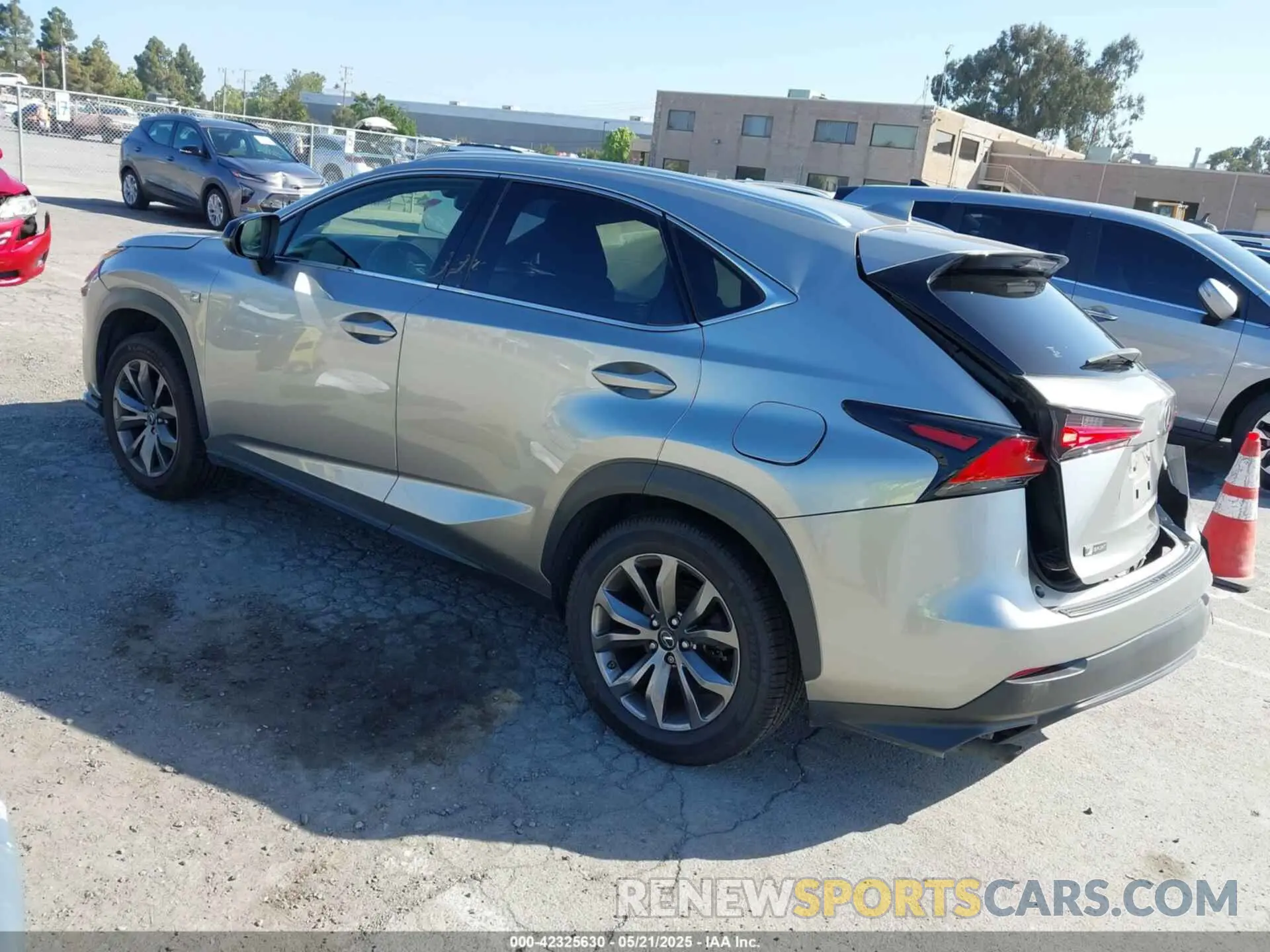 3 Photograph of a damaged car JTJYARBZ7K2122262 LEXUS NX 300 2019