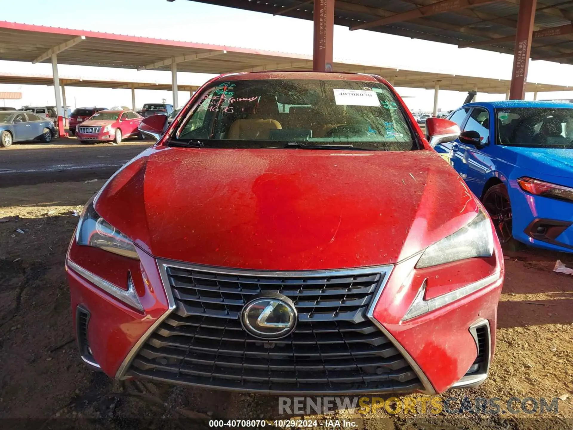 13 Photograph of a damaged car JTJYARBZ7K2155715 LEXUS NX 300 2019