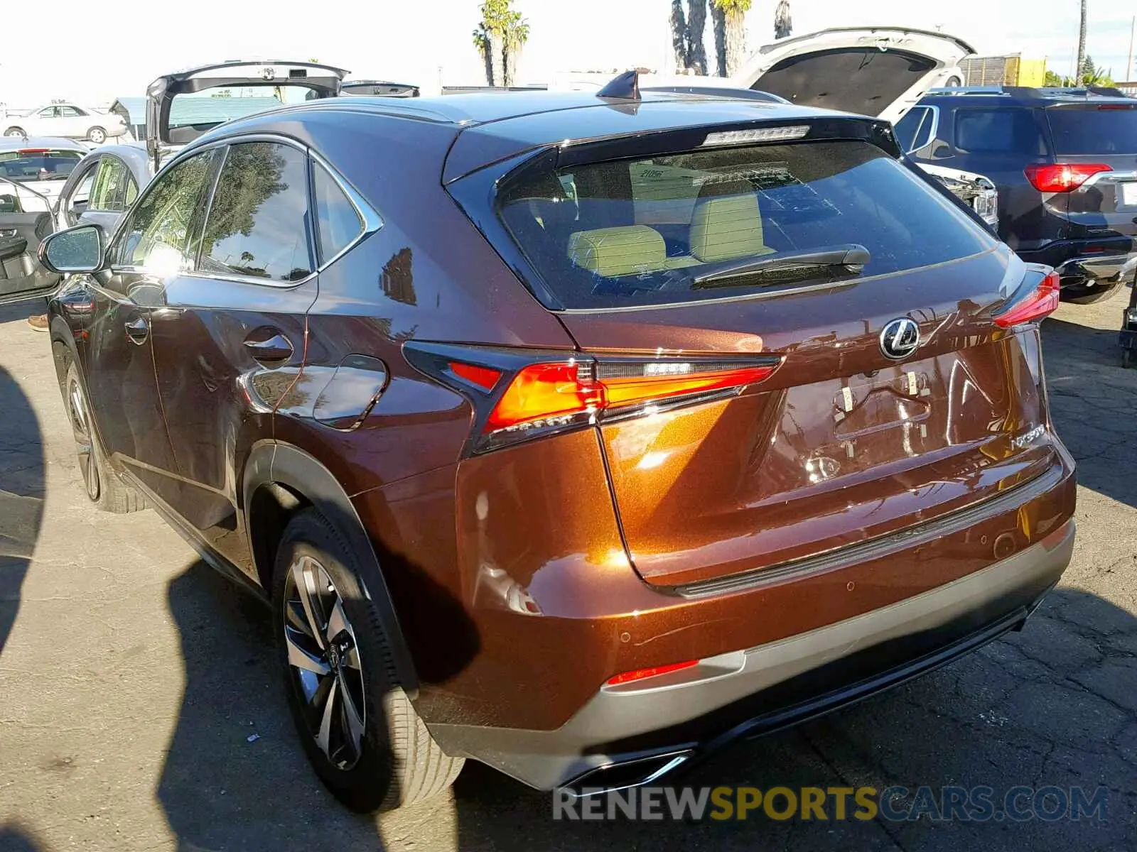 3 Photograph of a damaged car JTJYARBZ8K2128619 LEXUS NX 300 2019