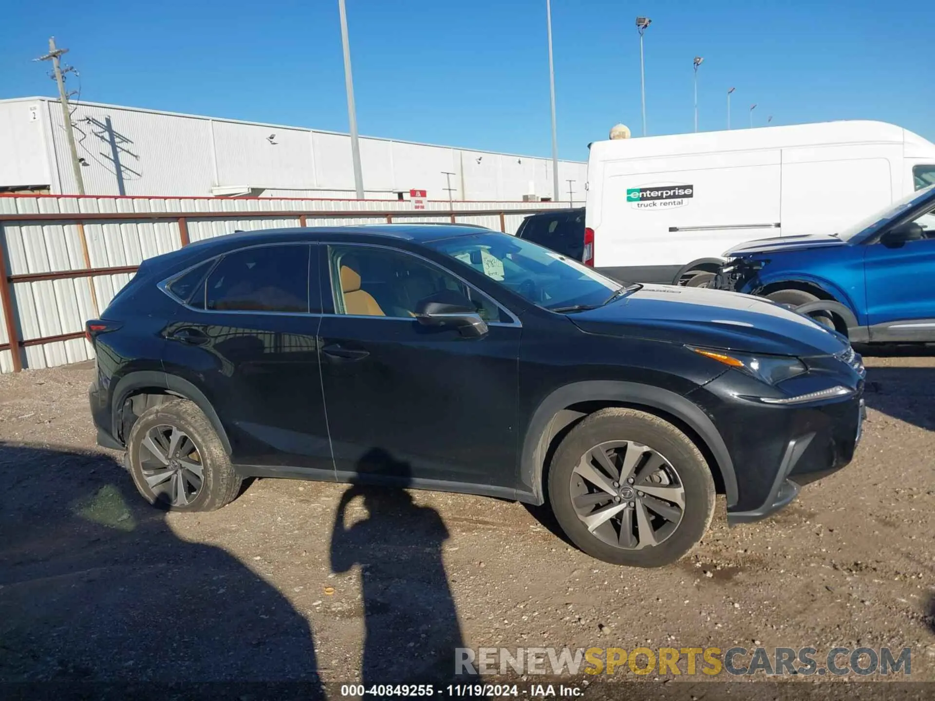 13 Фотография поврежденного автомобиля JTJYARBZ8K2132623 LEXUS NX 300 2019