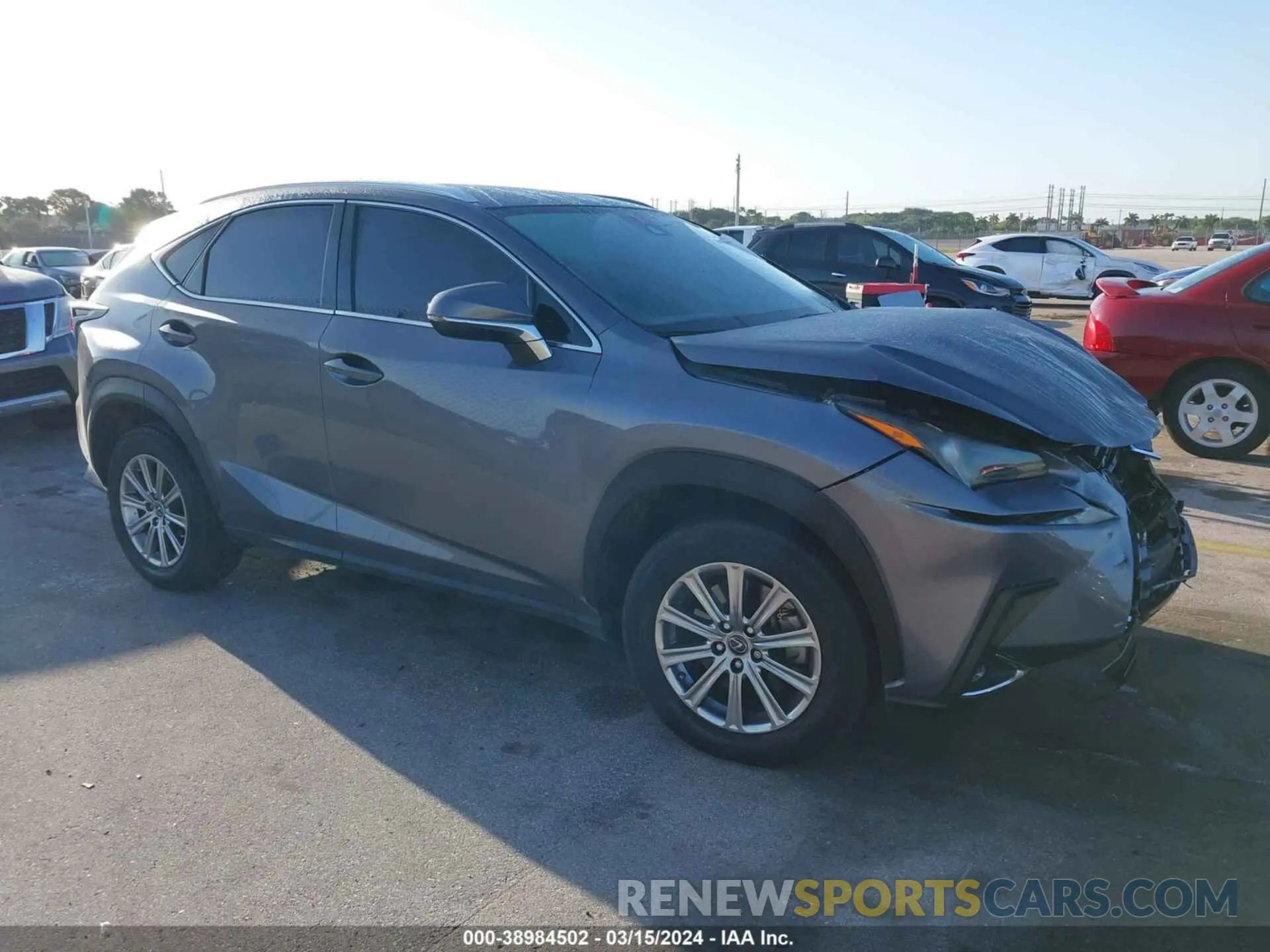 1 Фотография поврежденного автомобиля JTJAARBZ4L5009502 LEXUS NX 300 2020