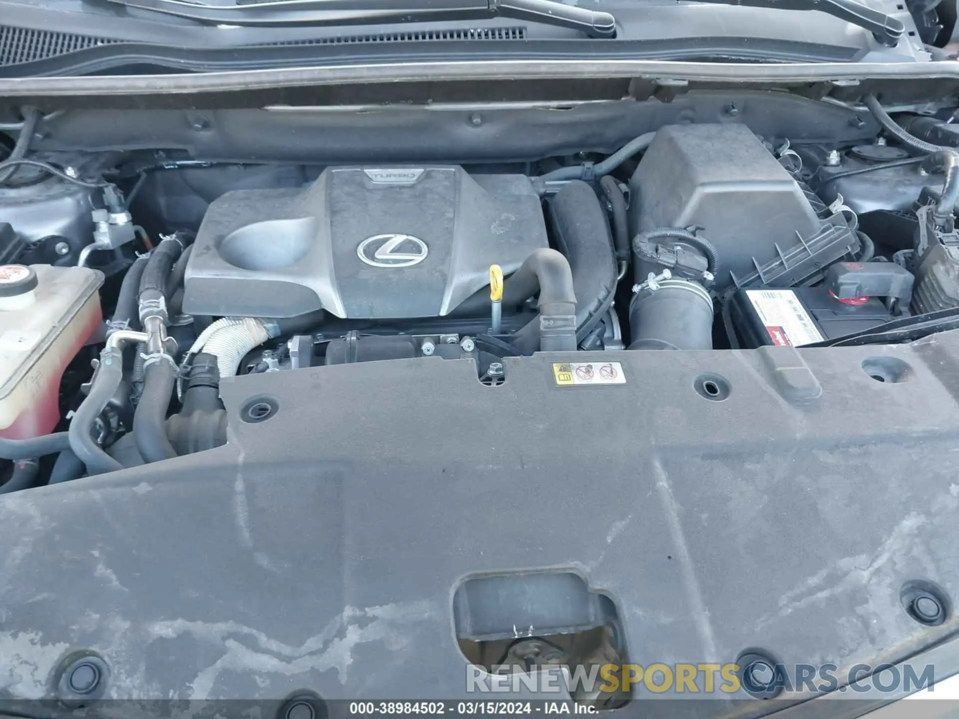 10 Фотография поврежденного автомобиля JTJAARBZ4L5009502 LEXUS NX 300 2020
