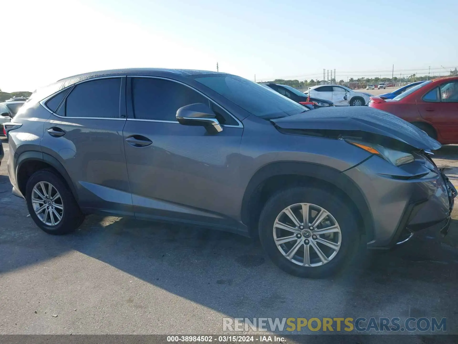 13 Фотография поврежденного автомобиля JTJAARBZ4L5009502 LEXUS NX 300 2020