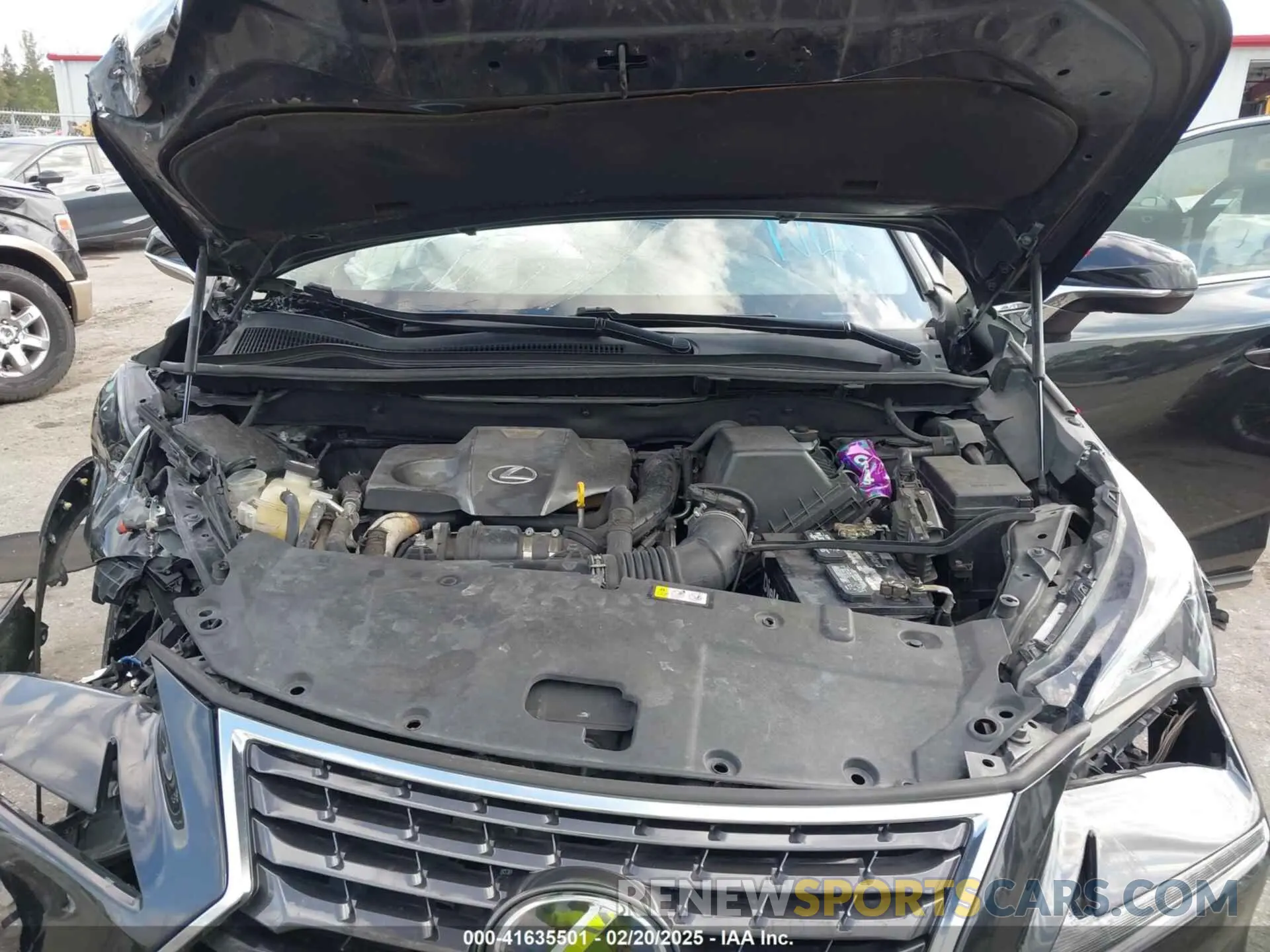10 Photograph of a damaged car JTJAARBZ8L5015805 LEXUS NX 300 2020