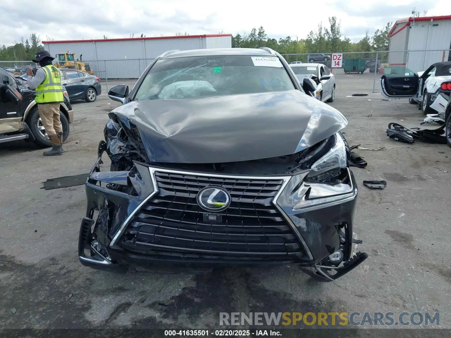 12 Photograph of a damaged car JTJAARBZ8L5015805 LEXUS NX 300 2020