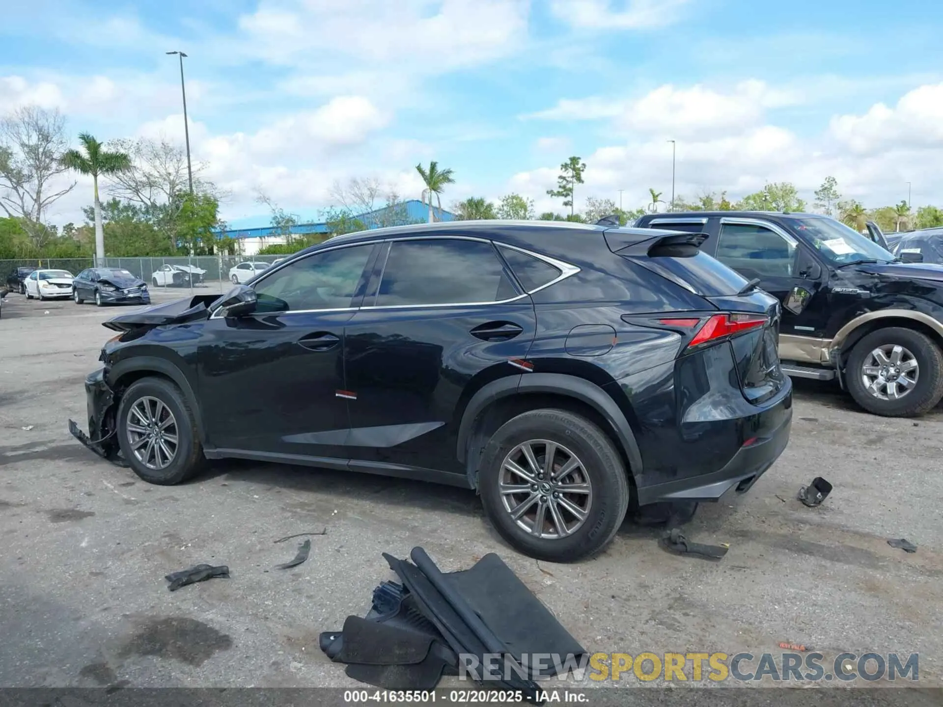 14 Photograph of a damaged car JTJAARBZ8L5015805 LEXUS NX 300 2020