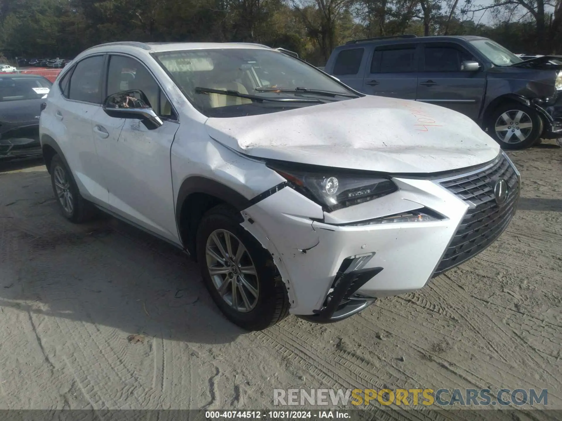 1 Фотография поврежденного автомобиля JTJDARBZ2L5003016 LEXUS NX 300 2020