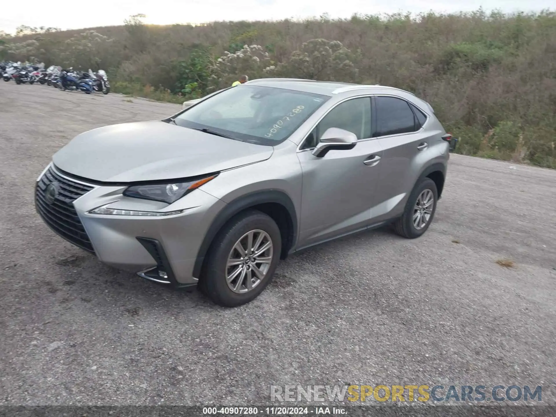2 Photograph of a damaged car JTJDARBZ5L2173663 LEXUS NX 300 2020