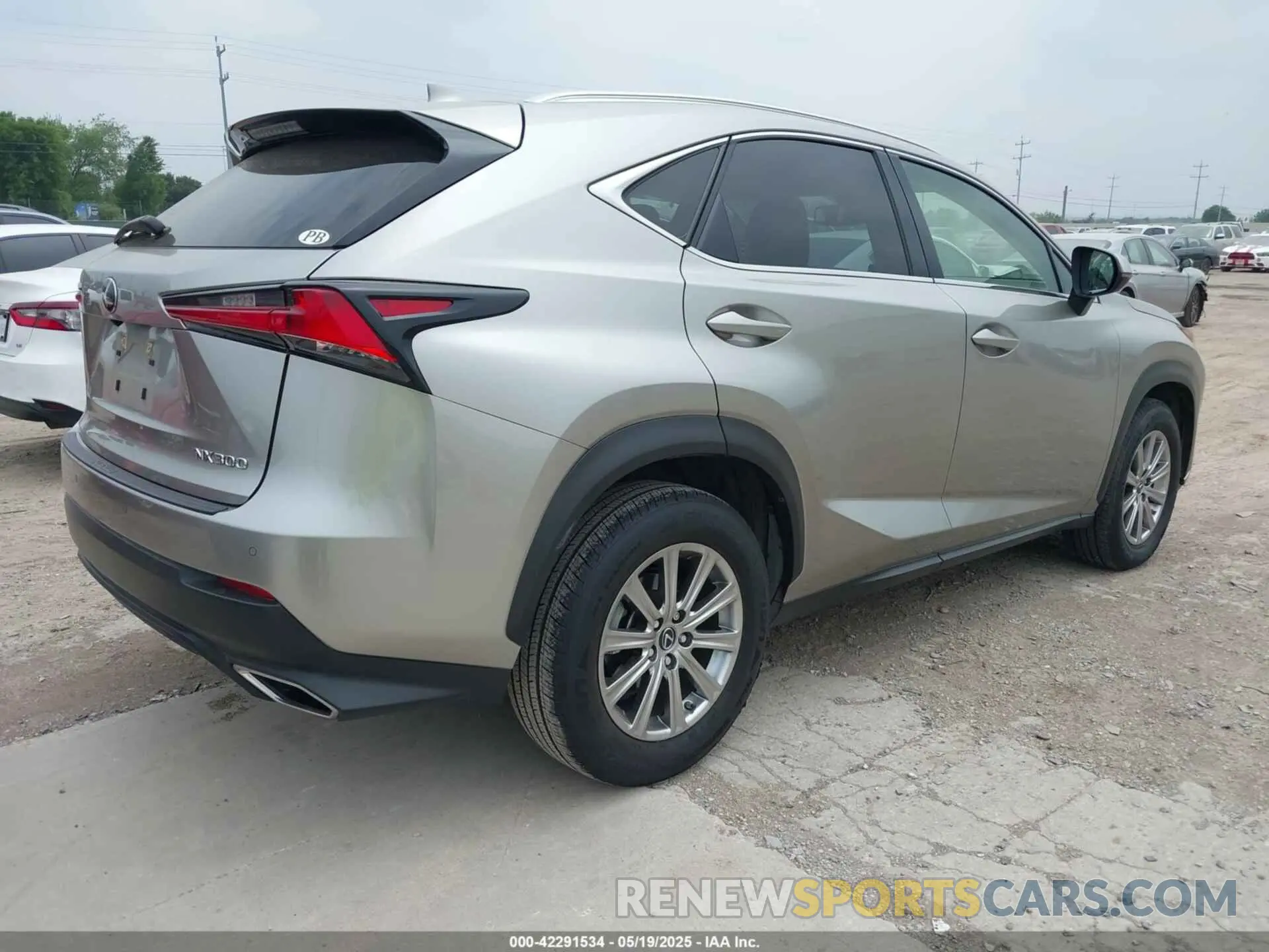 4 Photograph of a damaged car JTJDARBZ9L5002011 LEXUS NX 300 2020