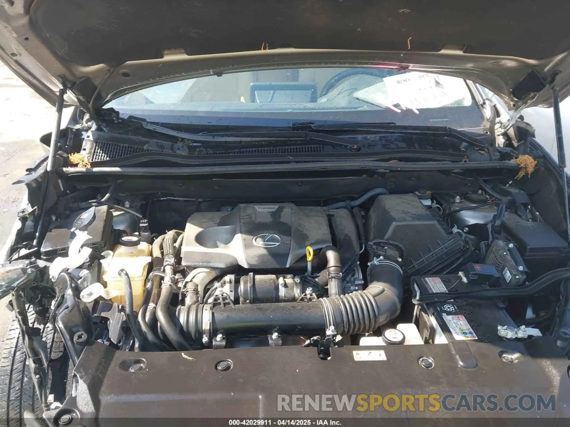 10 Photograph of a damaged car JTJDARBZ9L5009833 LEXUS NX 300 2020