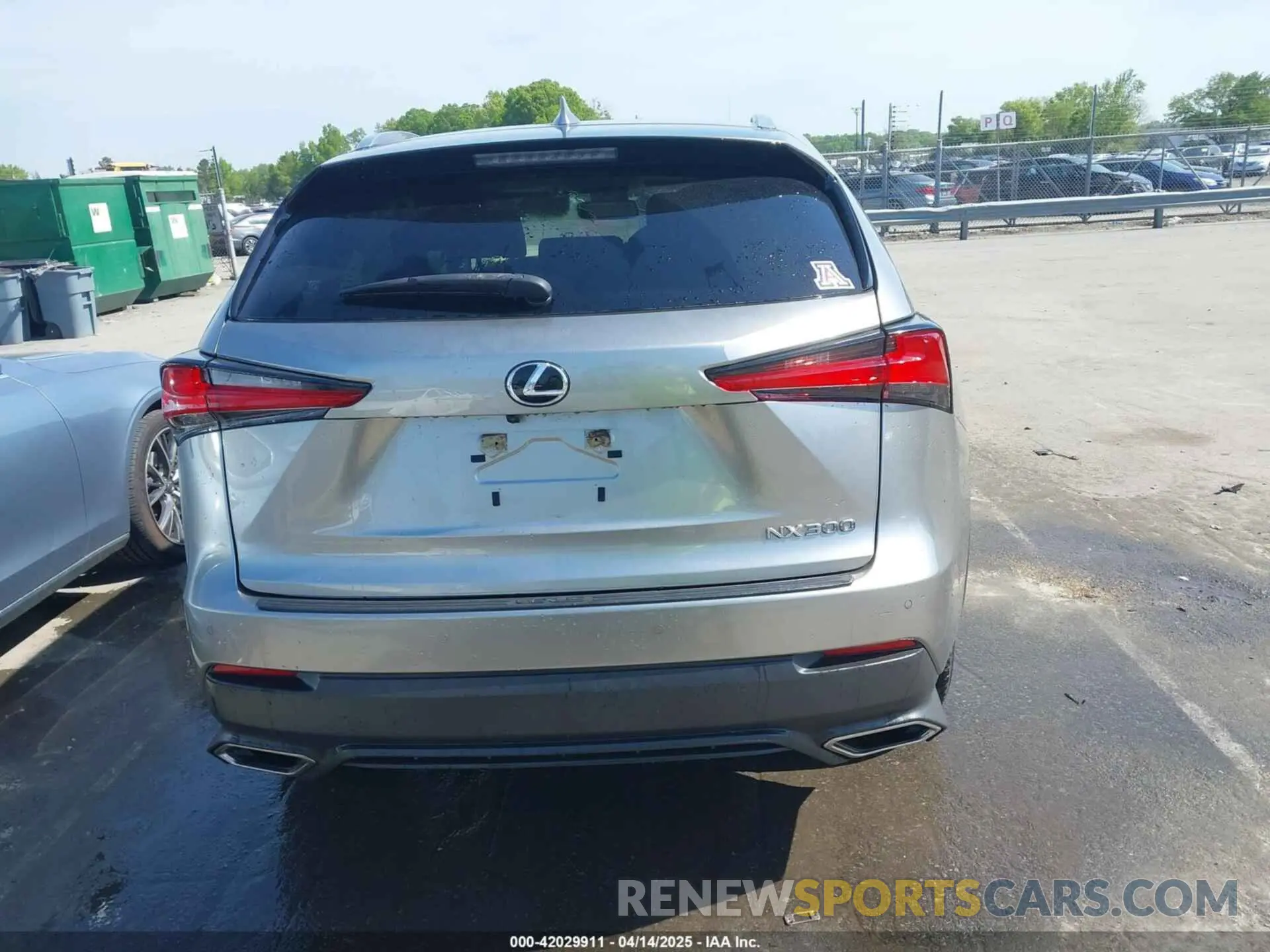 16 Photograph of a damaged car JTJDARBZ9L5009833 LEXUS NX 300 2020