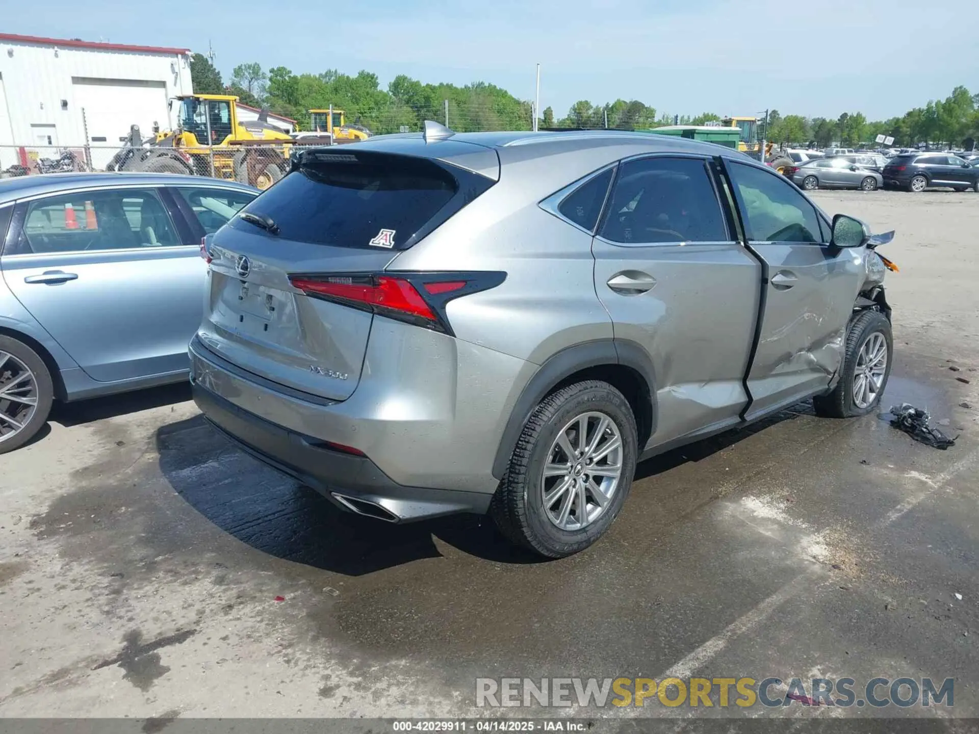4 Photograph of a damaged car JTJDARBZ9L5009833 LEXUS NX 300 2020