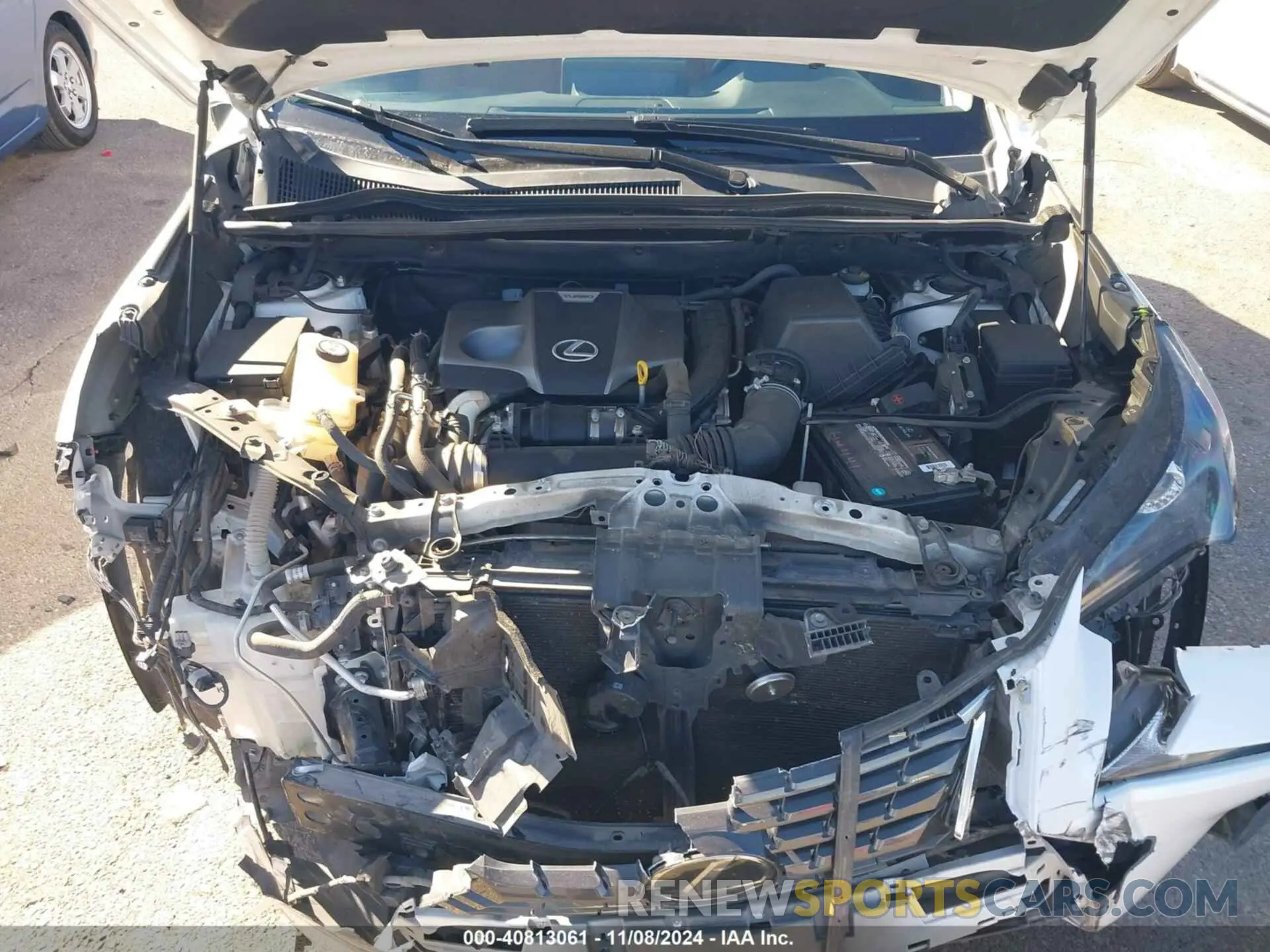 10 Photograph of a damaged car JTJDARBZ9L5013414 LEXUS NX 300 2020