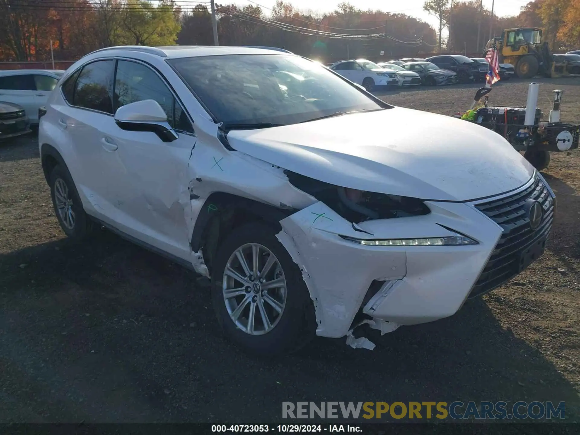 6 Photograph of a damaged car JTJDARDZ9L5006198 LEXUS NX 300 2020