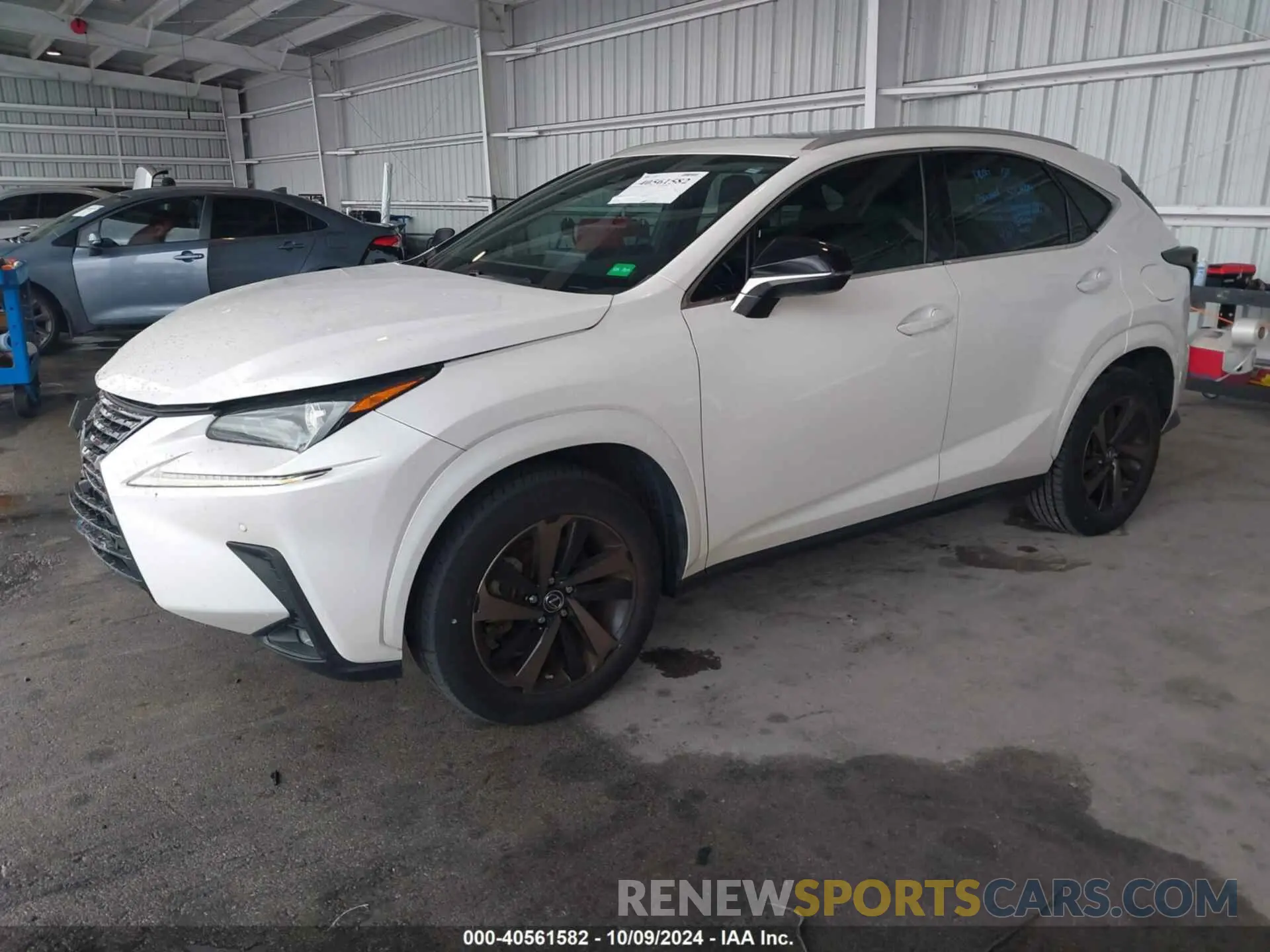 2 Фотография поврежденного автомобиля JTJGARBZ3L2170127 LEXUS NX 300 2020