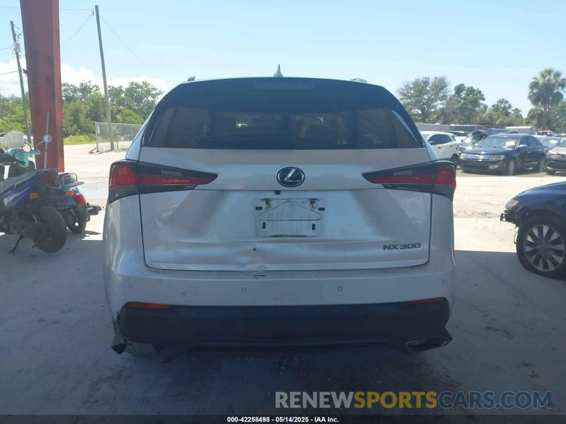 17 Photograph of a damaged car JTJGARBZ4L2169052 LEXUS NX 300 2020
