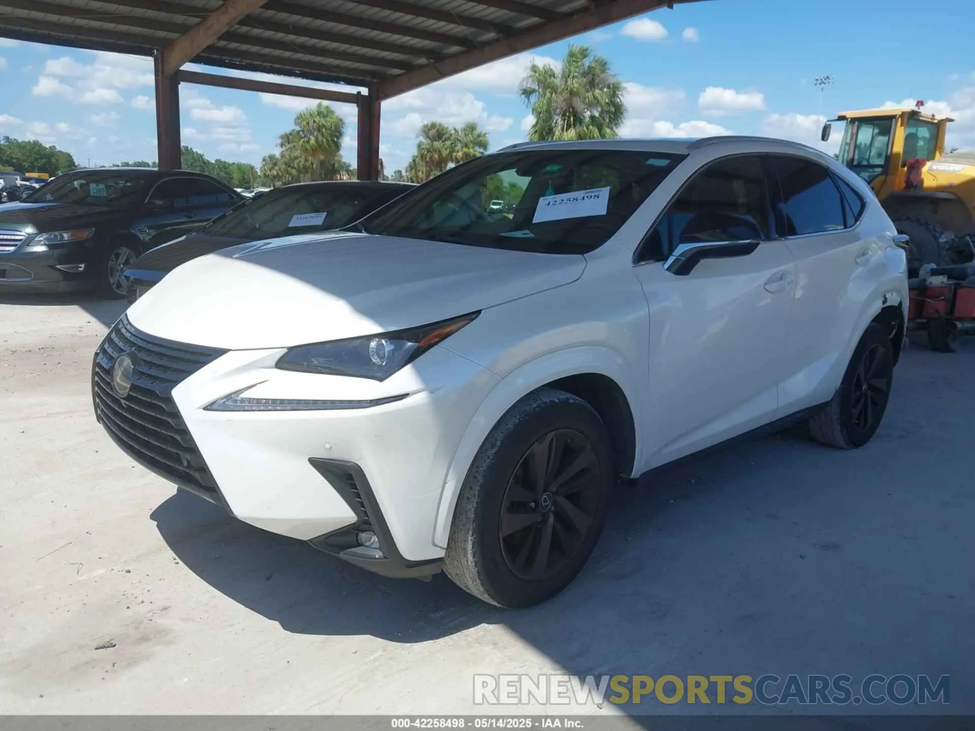 2 Photograph of a damaged car JTJGARBZ4L2169052 LEXUS NX 300 2020