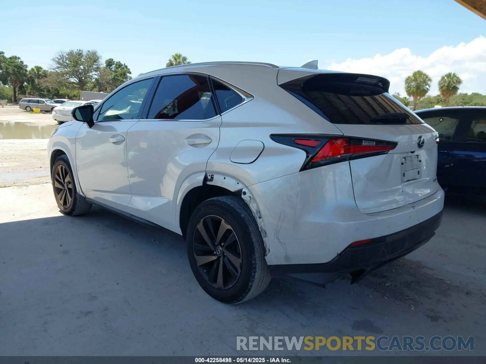3 Photograph of a damaged car JTJGARBZ4L2169052 LEXUS NX 300 2020