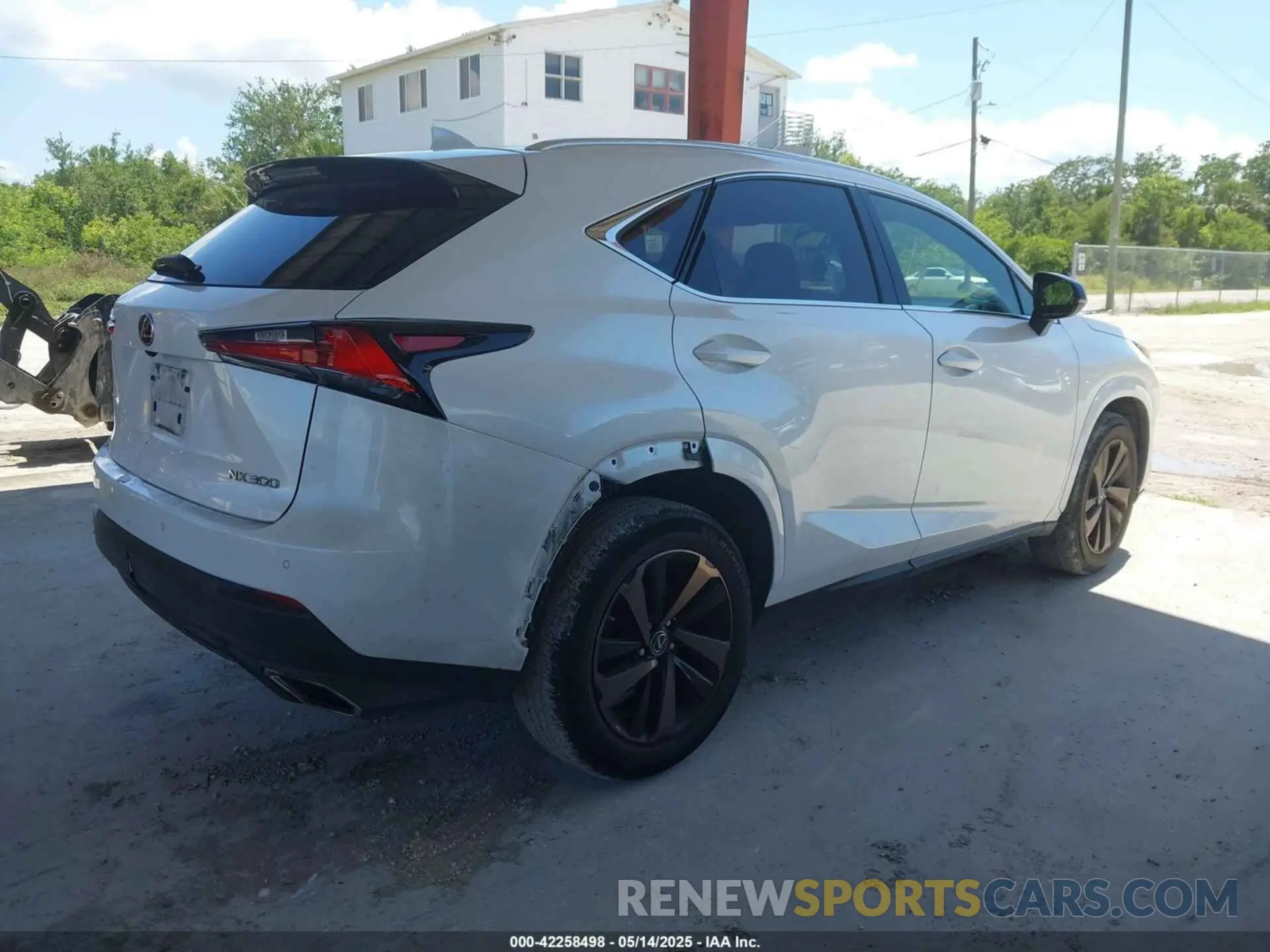 4 Photograph of a damaged car JTJGARBZ4L2169052 LEXUS NX 300 2020