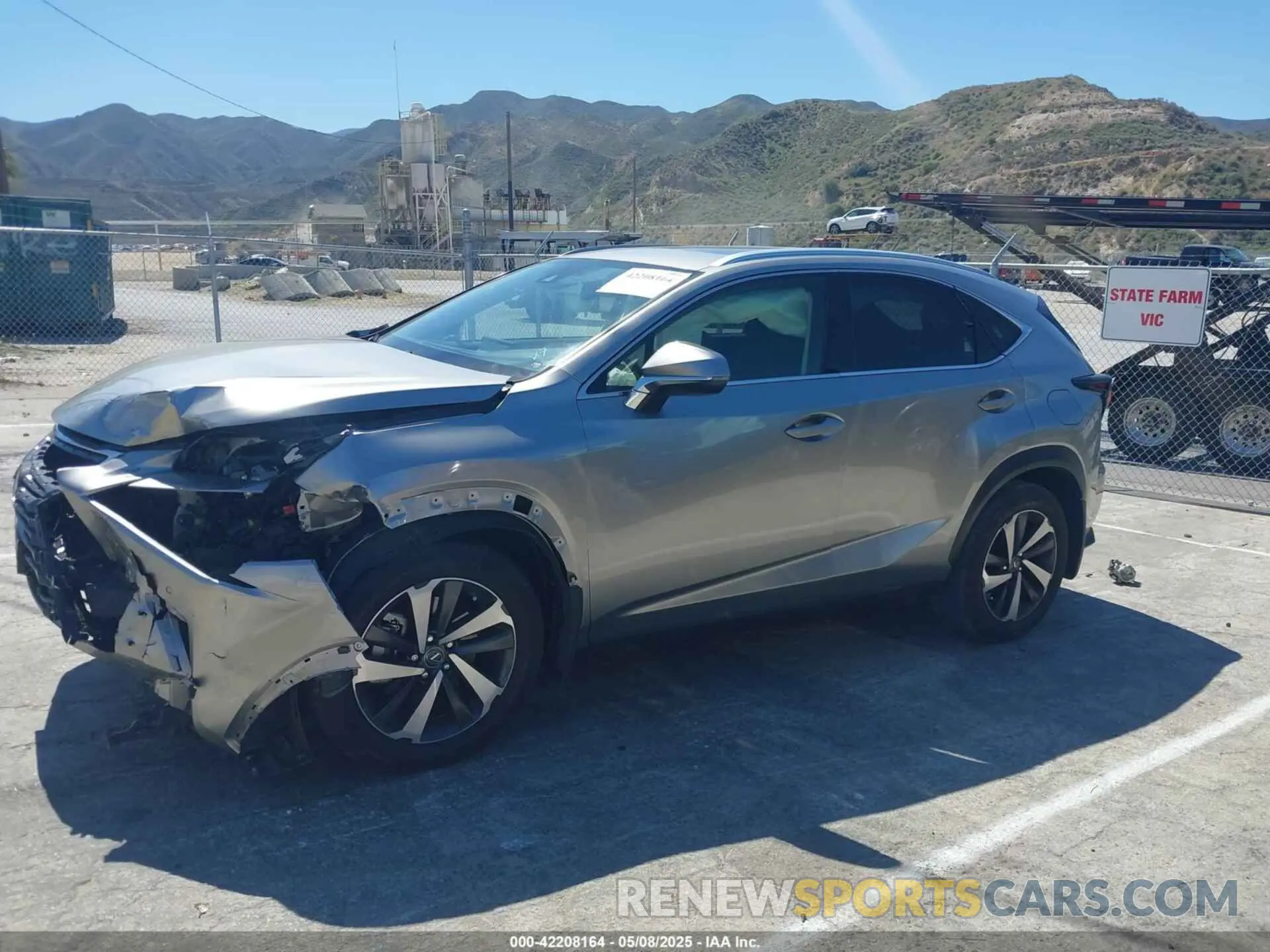 13 Photograph of a damaged car JTJGARBZ7L5005454 LEXUS NX 300 2020