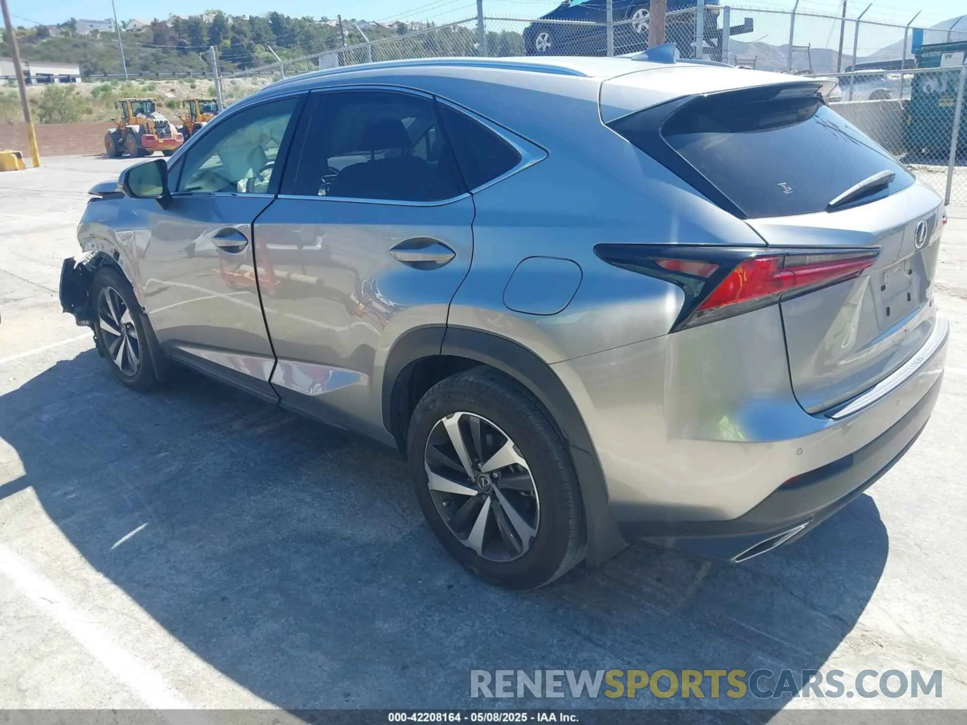 3 Photograph of a damaged car JTJGARBZ7L5005454 LEXUS NX 300 2020