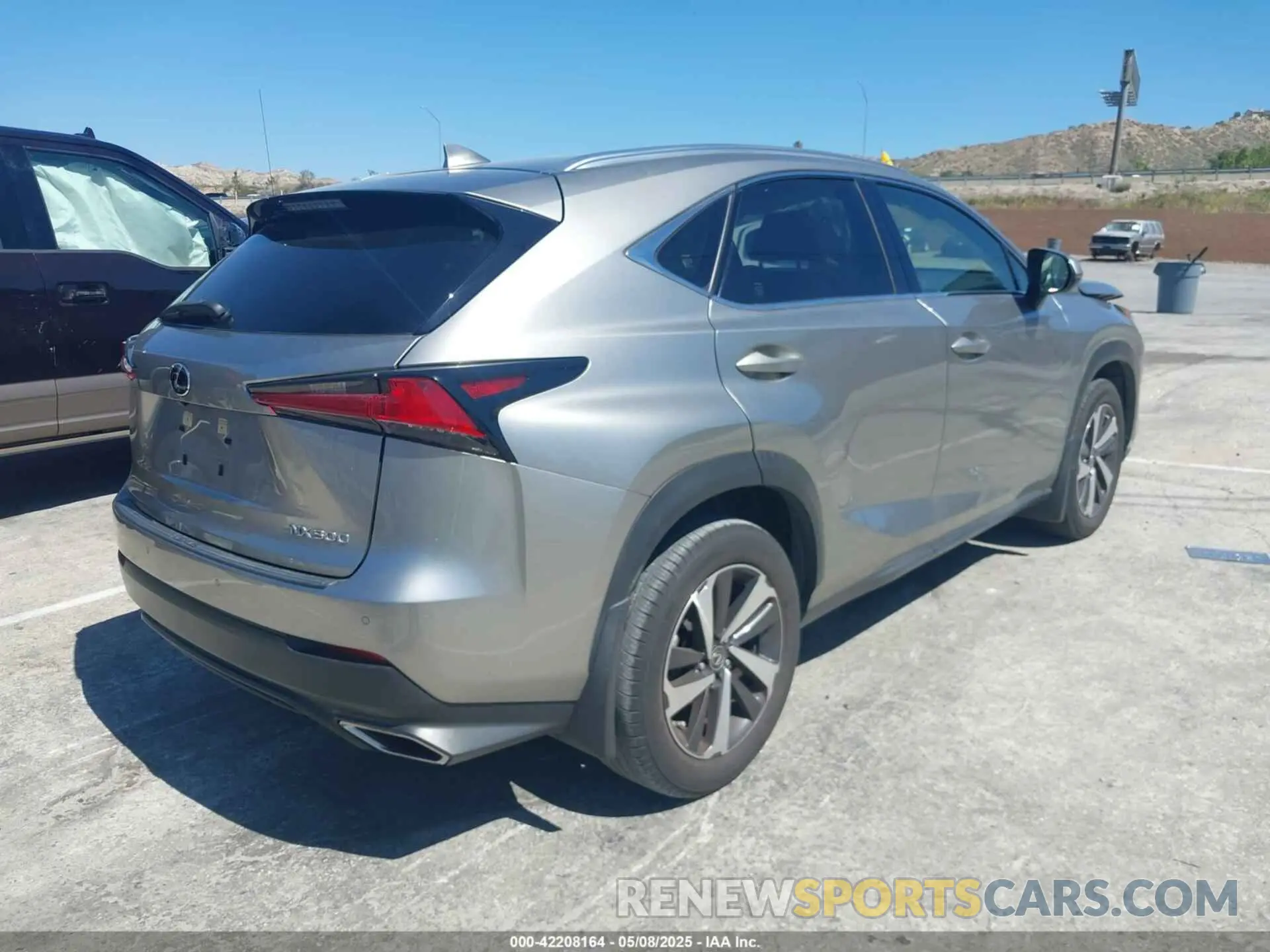 4 Photograph of a damaged car JTJGARBZ7L5005454 LEXUS NX 300 2020