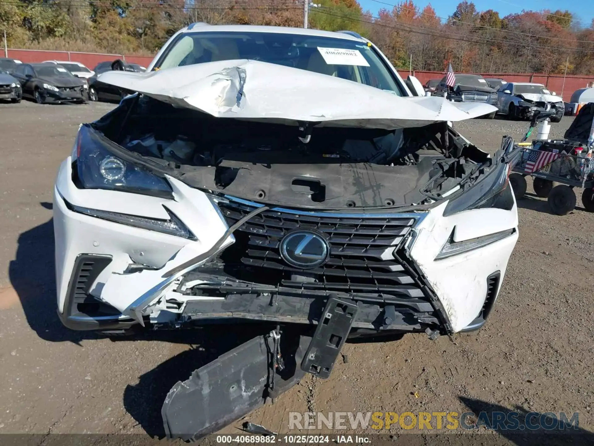 6 Photograph of a damaged car JTJGARDZ3L5001012 LEXUS NX 300 2020