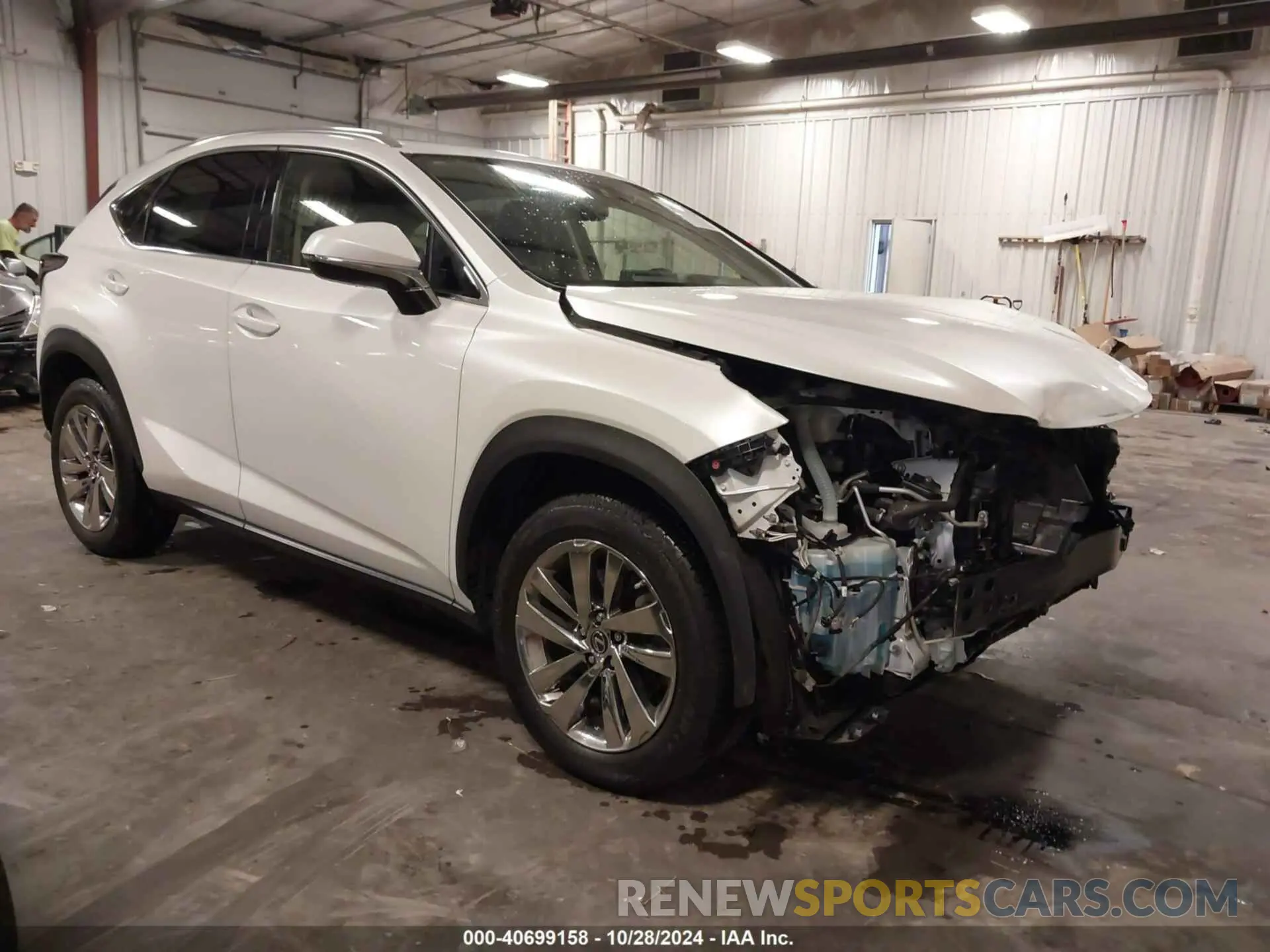 1 Photograph of a damaged car JTJGARDZ5L2218448 LEXUS NX 300 2020