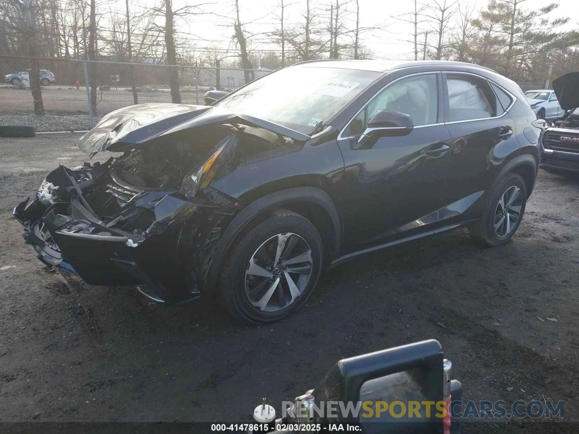 2 Photograph of a damaged car JTJGARDZ5L5012027 LEXUS NX 300 2020