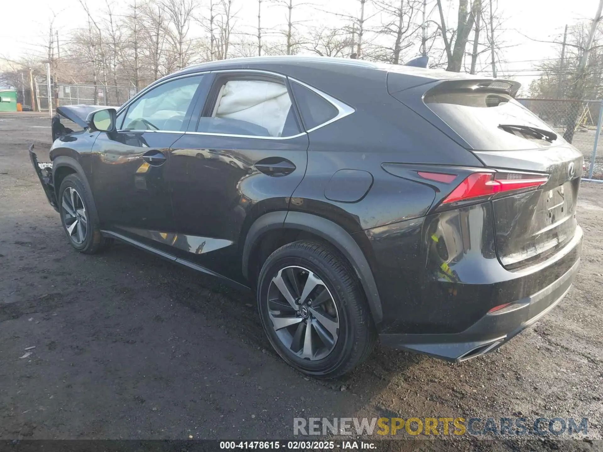 3 Photograph of a damaged car JTJGARDZ5L5012027 LEXUS NX 300 2020