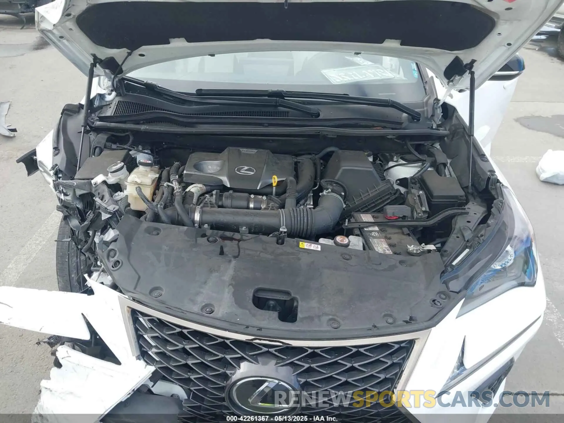 10 Photograph of a damaged car JTJSARBZ0L5014474 LEXUS NX 300 2020