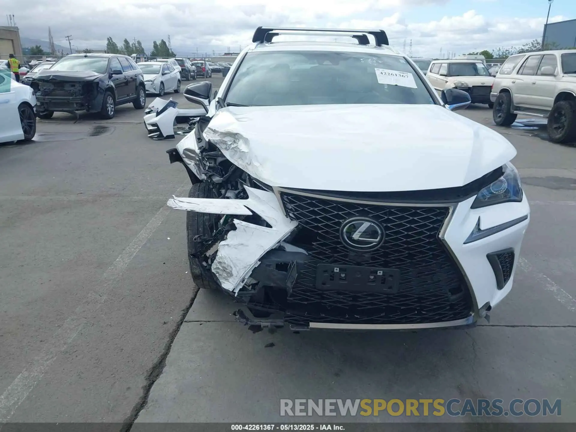 17 Photograph of a damaged car JTJSARBZ0L5014474 LEXUS NX 300 2020