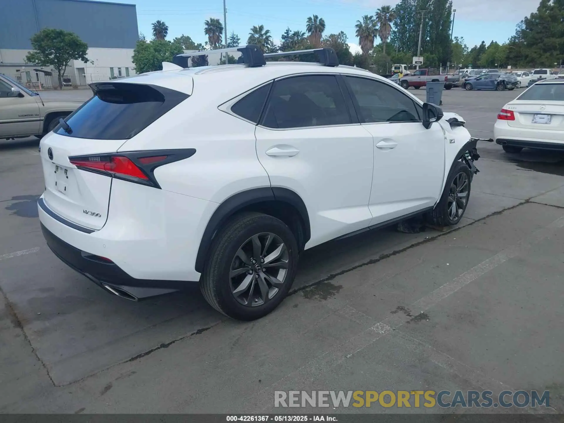 4 Photograph of a damaged car JTJSARBZ0L5014474 LEXUS NX 300 2020