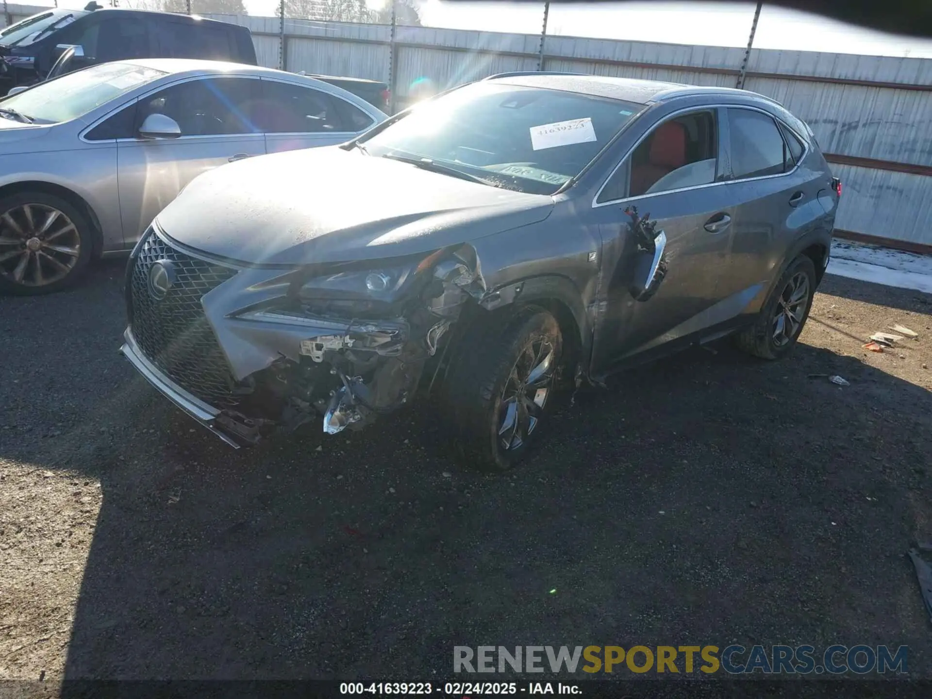 2 Photograph of a damaged car JTJSARBZ2L5004593 LEXUS NX 300 2020