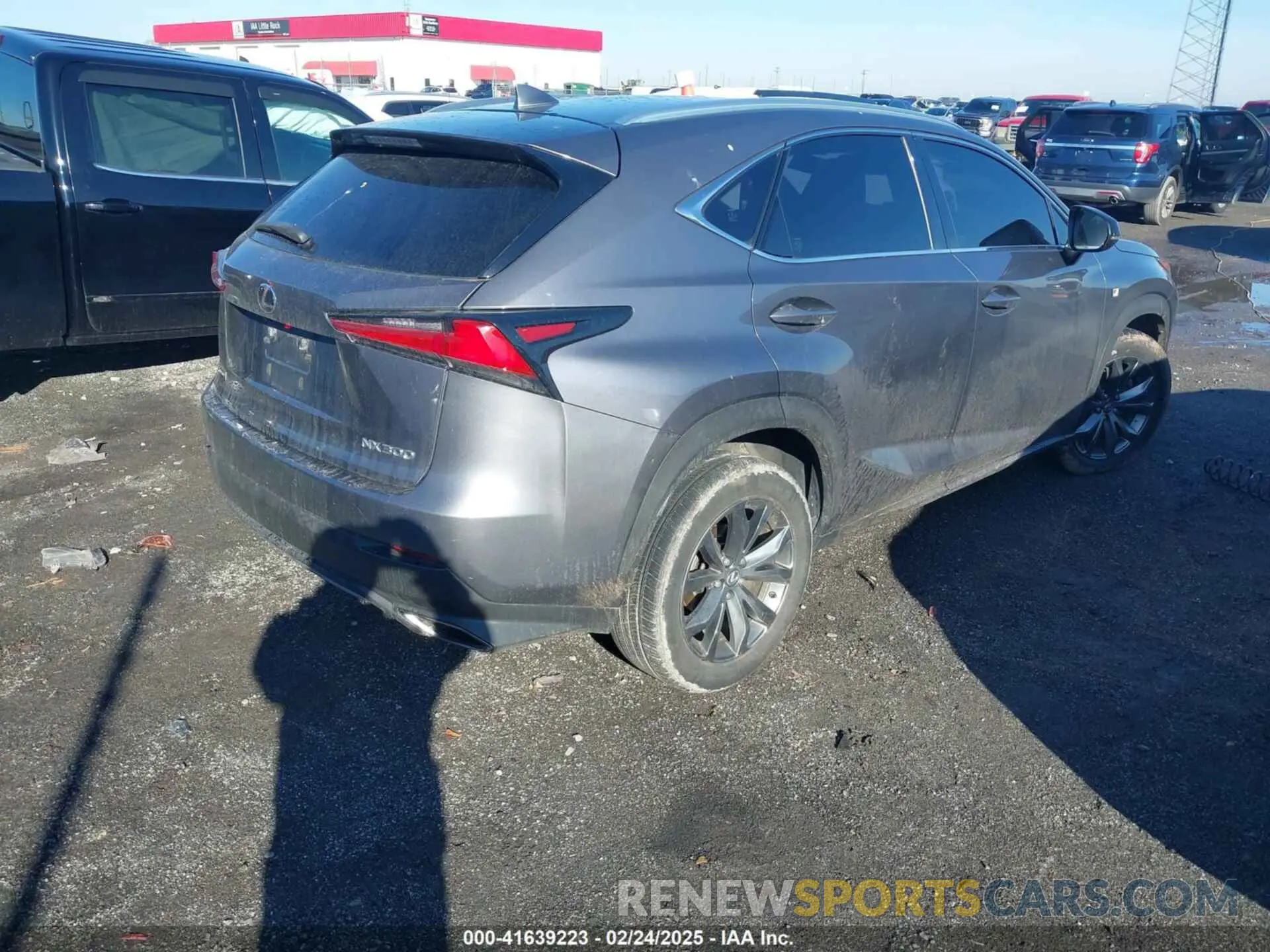 4 Photograph of a damaged car JTJSARBZ2L5004593 LEXUS NX 300 2020