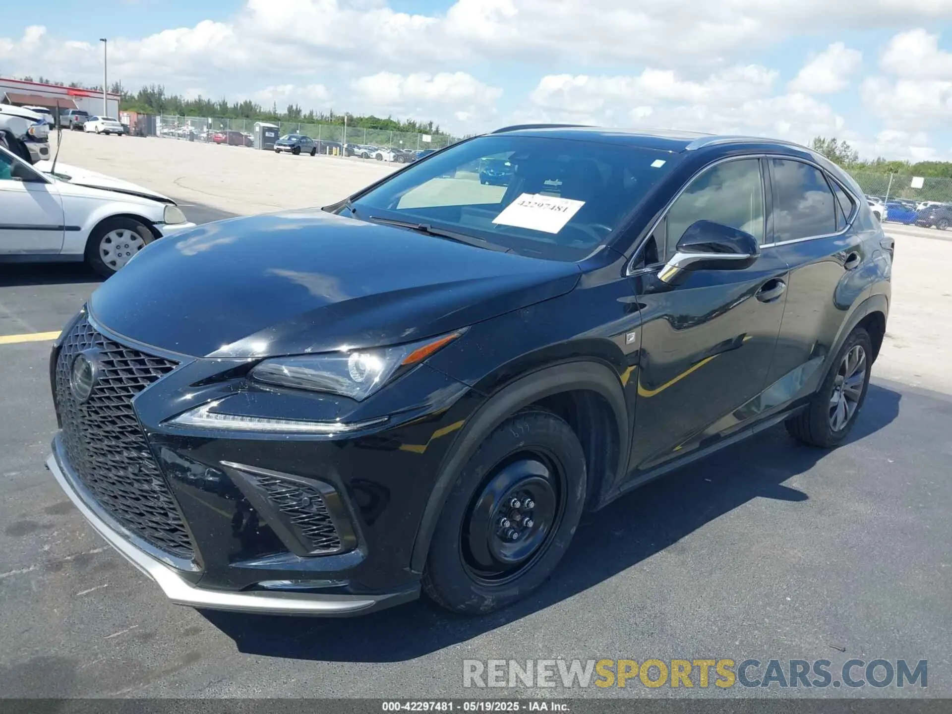 2 Photograph of a damaged car JTJSARBZ3L2177315 LEXUS NX 300 2020