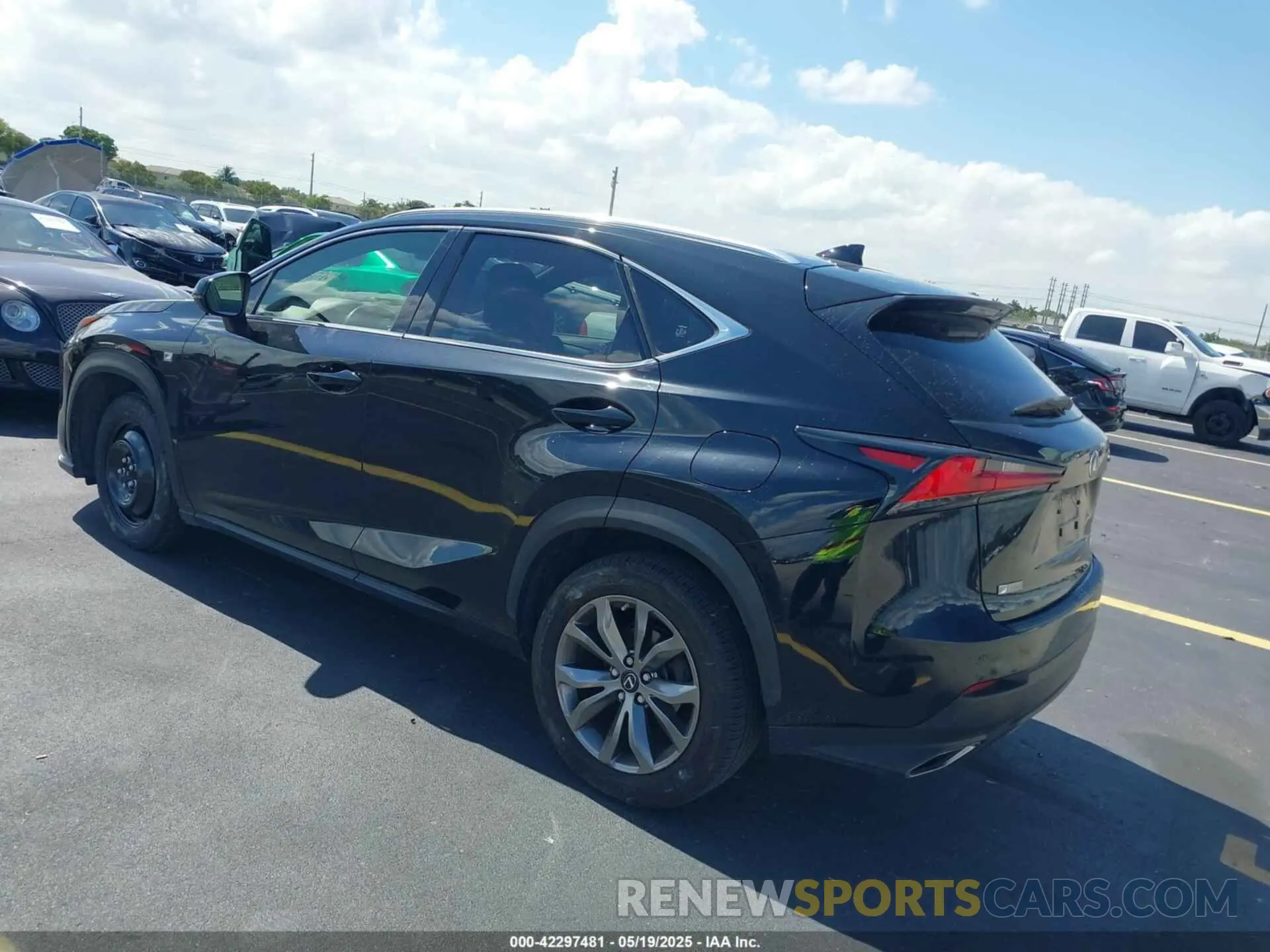 3 Photograph of a damaged car JTJSARBZ3L2177315 LEXUS NX 300 2020