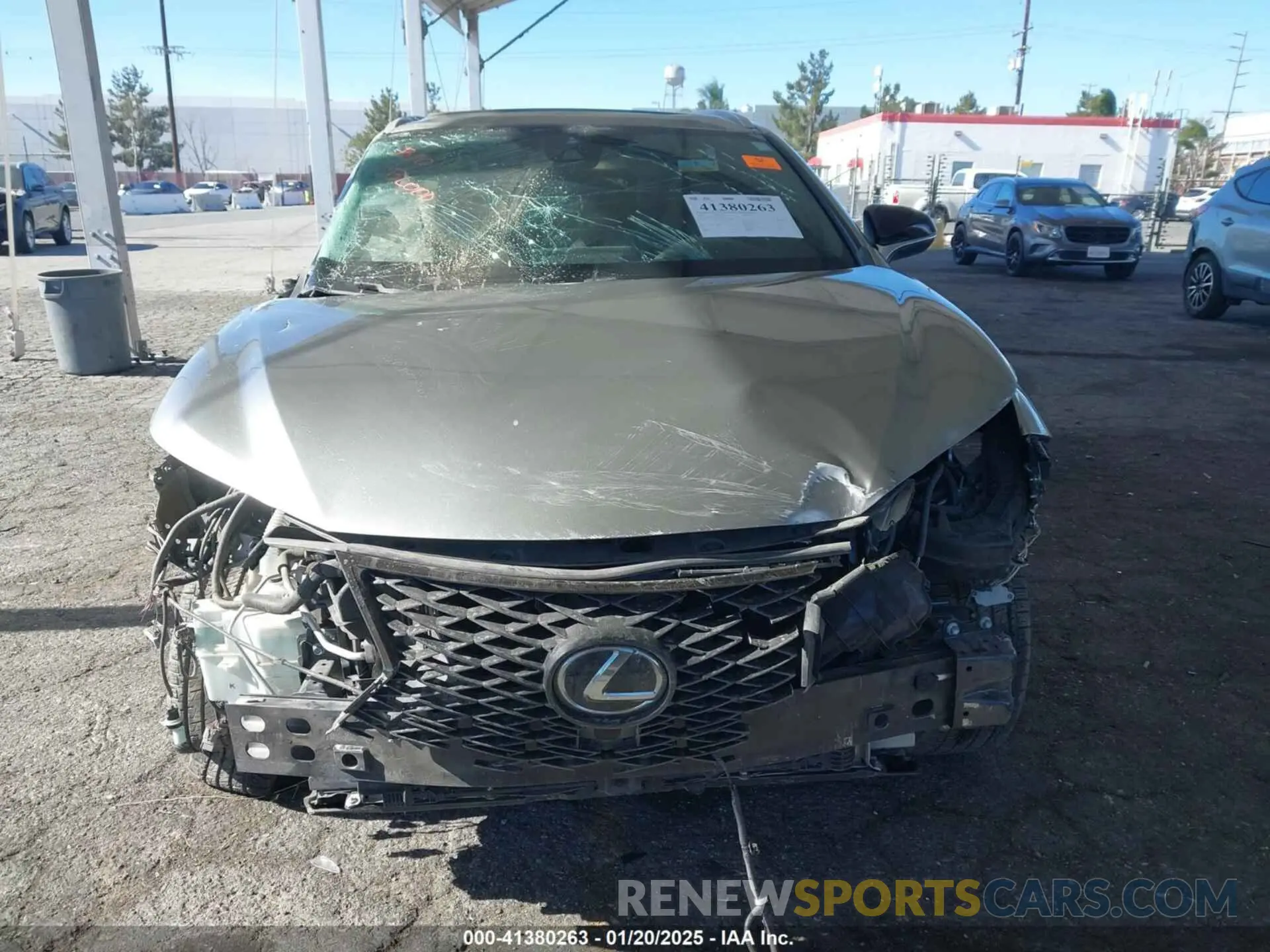 6 Фотография поврежденного автомобиля JTJSARBZ6L2162730 LEXUS NX 300 2020