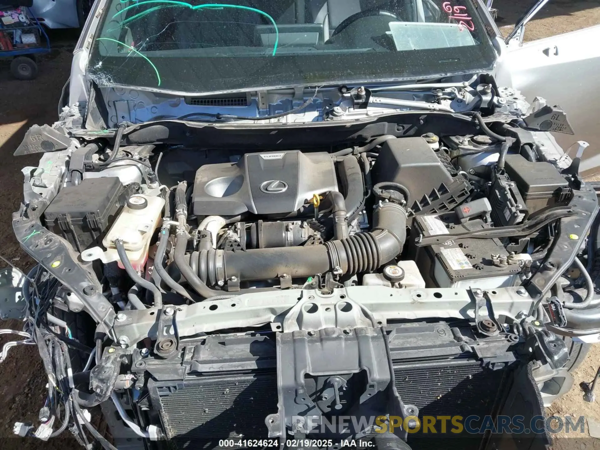 10 Фотография поврежденного автомобиля JTJSARBZ7L5010244 LEXUS NX 300 2020