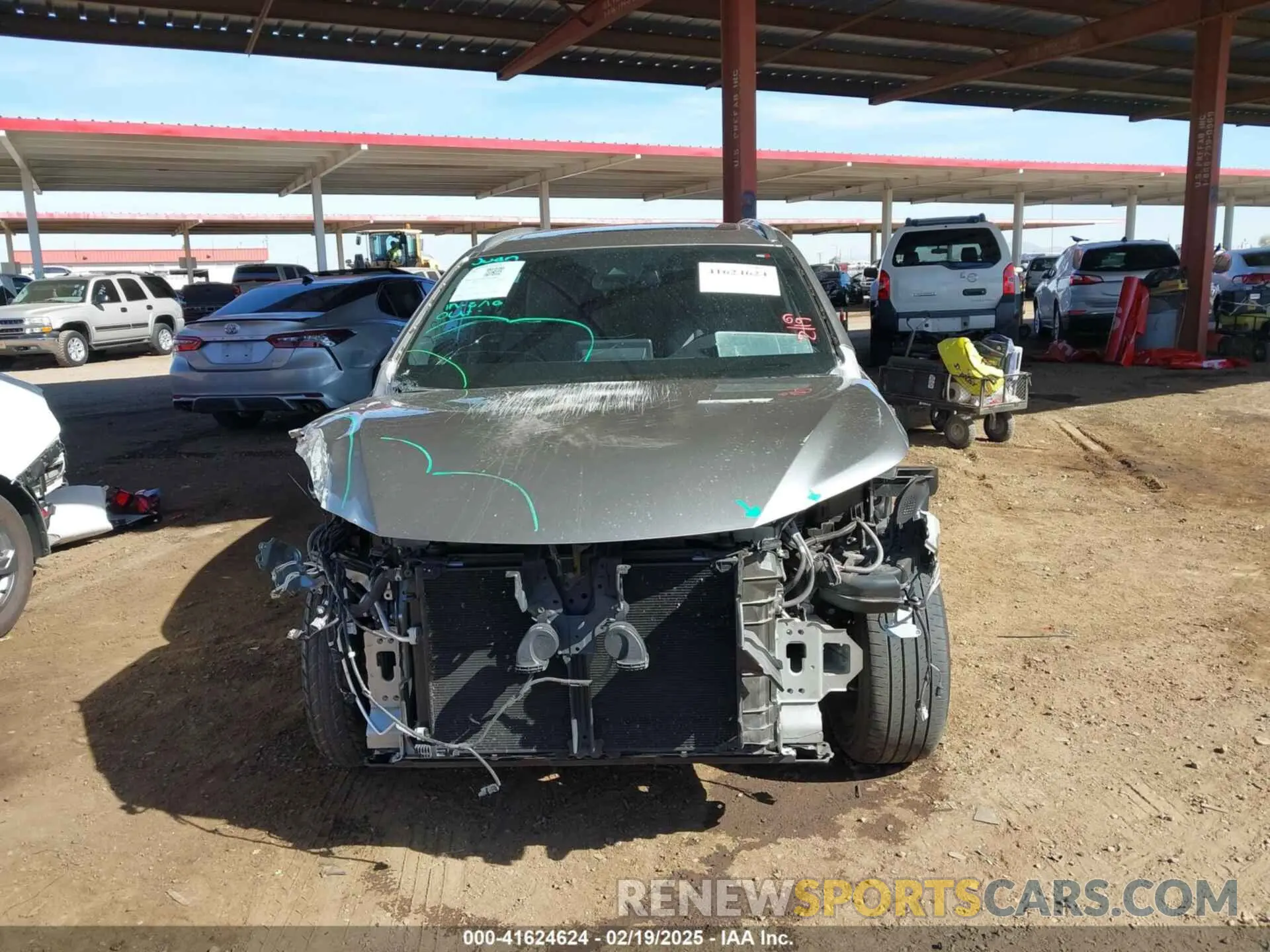 13 Фотография поврежденного автомобиля JTJSARBZ7L5010244 LEXUS NX 300 2020