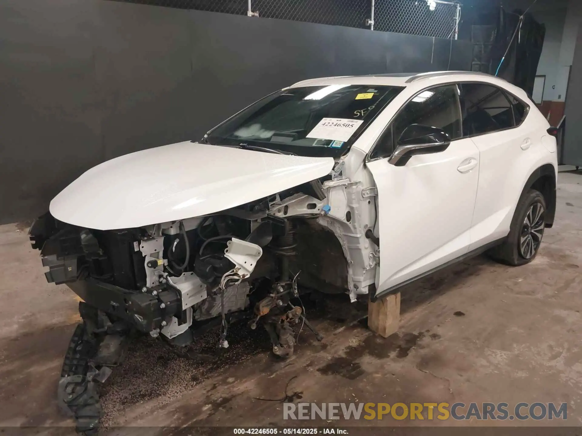 6 Фотография поврежденного автомобиля JTJSARDZ0L5001656 LEXUS NX 300 2020