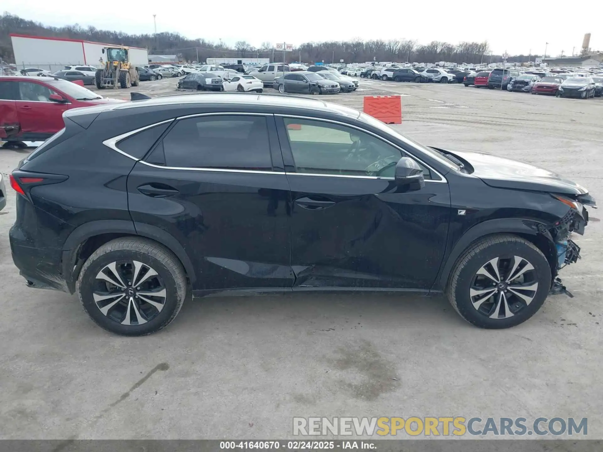 14 Photograph of a damaged car JTJSARDZ3L2229278 LEXUS NX 300 2020