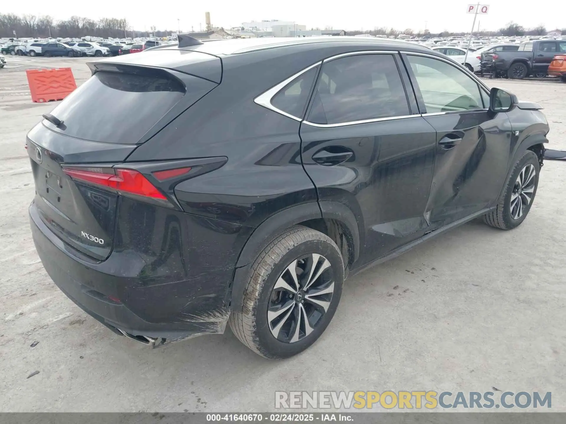 4 Photograph of a damaged car JTJSARDZ3L2229278 LEXUS NX 300 2020