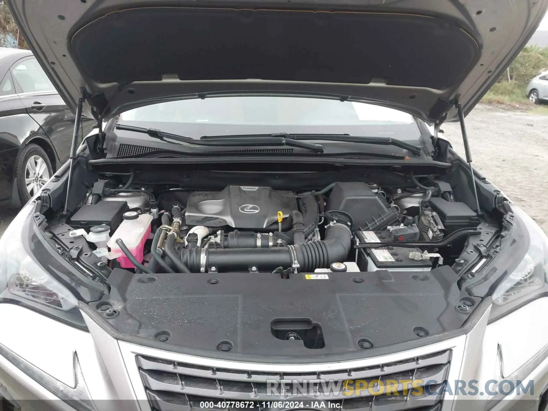 10 Фотография поврежденного автомобиля JTJDARBZ2M5033330 LEXUS NX 300 2021