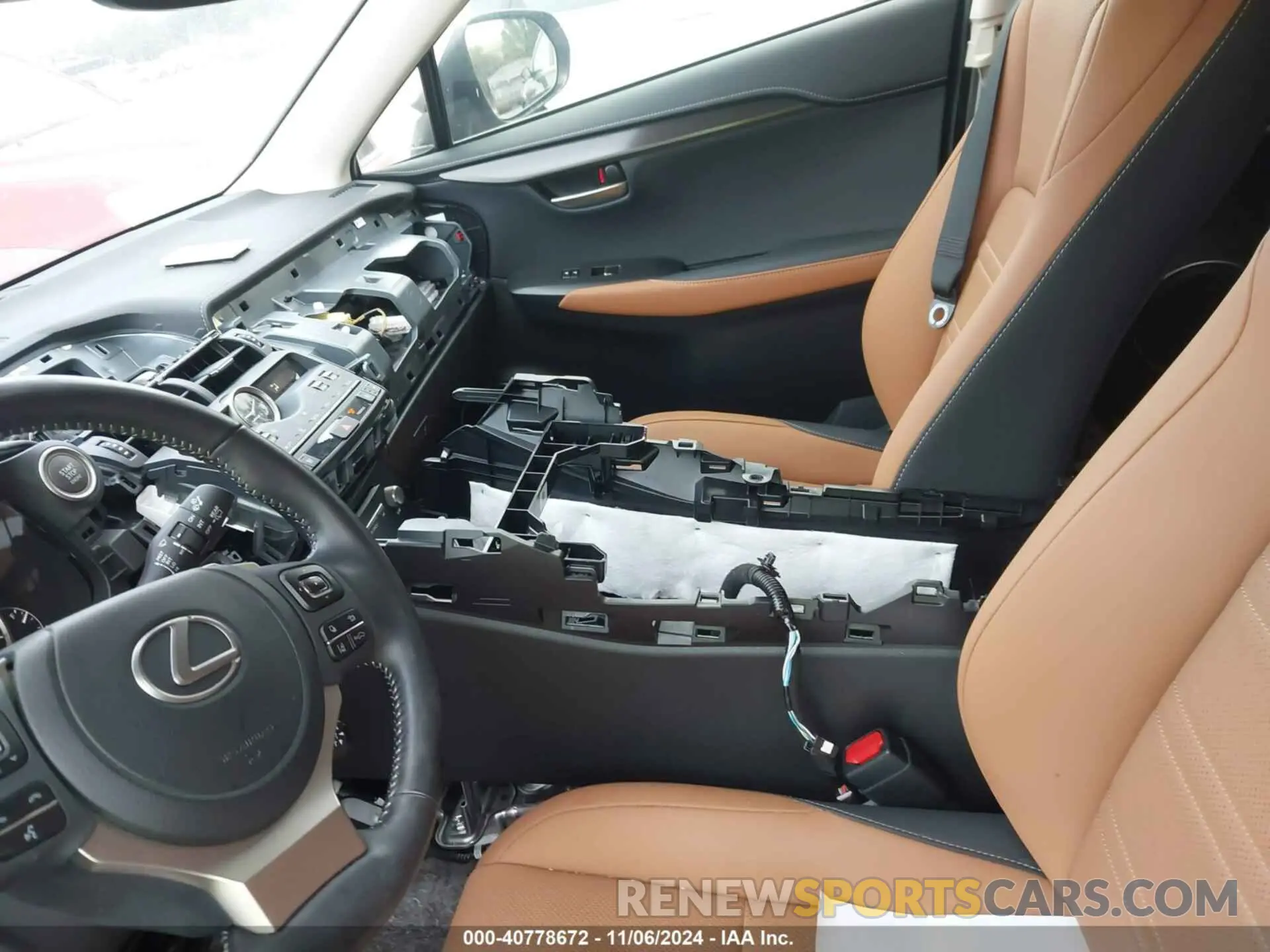 6 Фотография поврежденного автомобиля JTJDARBZ2M5033330 LEXUS NX 300 2021