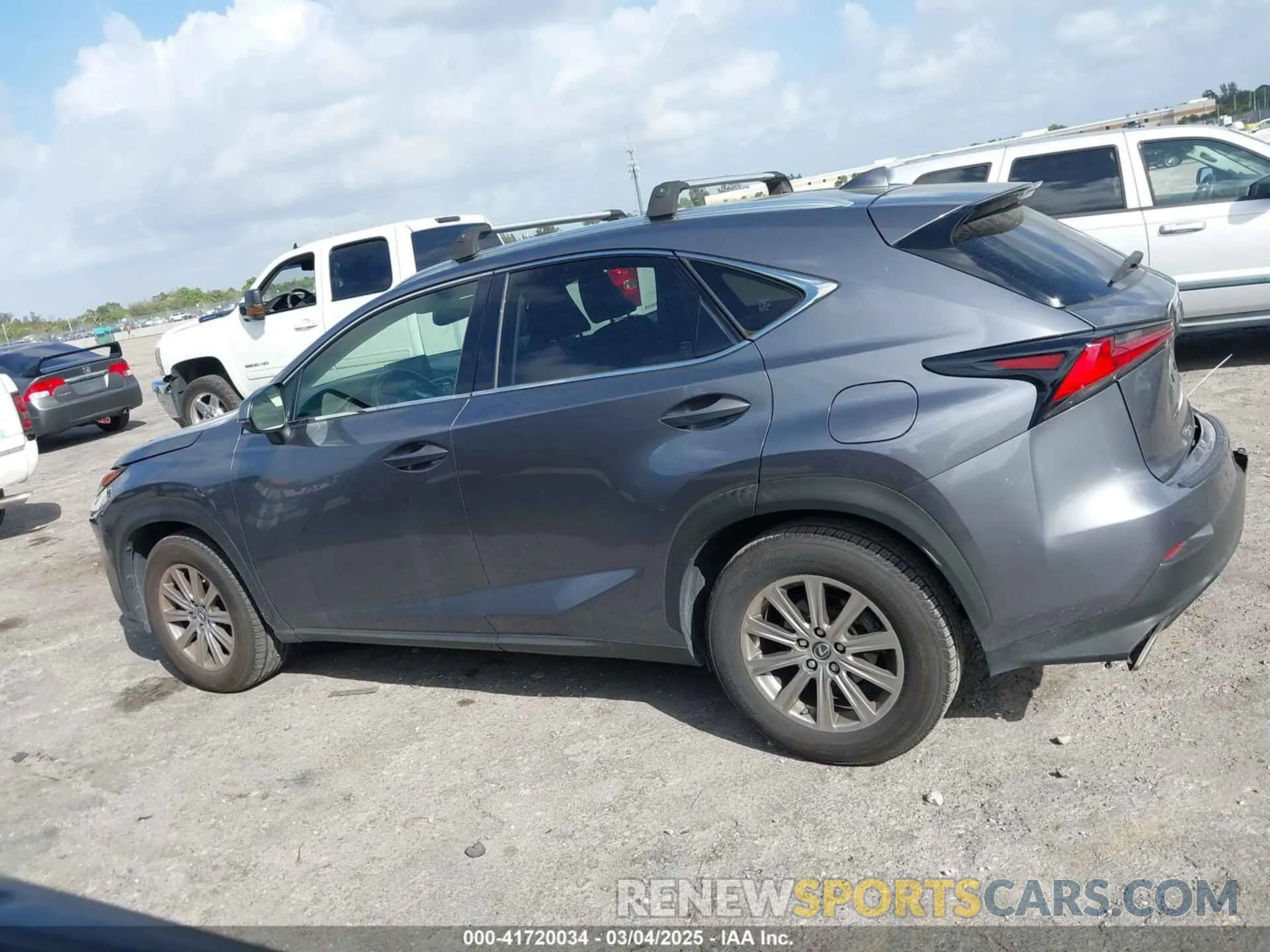 14 Photograph of a damaged car JTJDARBZ3M2179138 LEXUS NX 300 2021