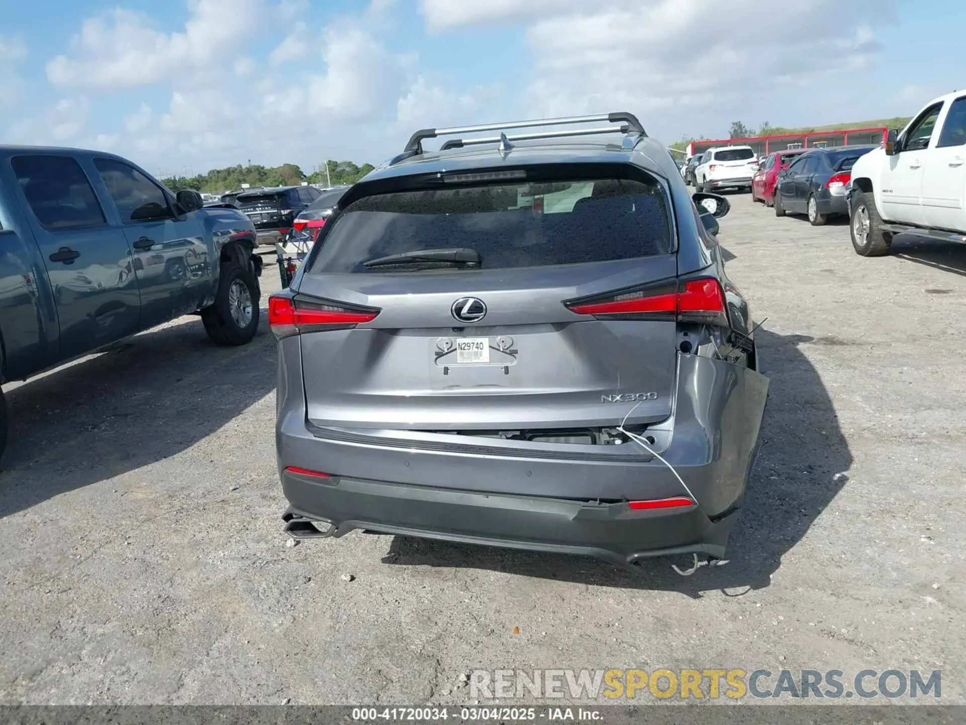 16 Photograph of a damaged car JTJDARBZ3M2179138 LEXUS NX 300 2021